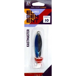 Блешня на хижу рибу, коливна, ZEOX Kastmaster, вага 10г, колір Silver-Blue
